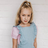Chambray Frilly Playsuit