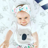 SUMMER FLORAL PRINT TOP KNOT HEADBAND