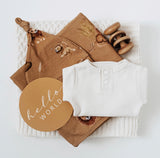 Roar | Baby Jersey Wrap & Beanie Set