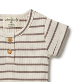 Hazelwood Ercu Organic Stripe Rib Top SS21