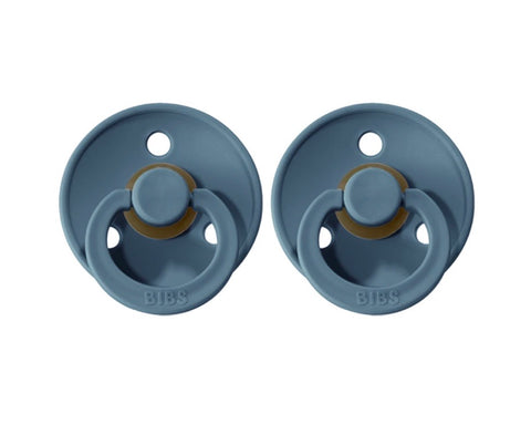 BIBS Colour- Size Two | Petrol 2pack