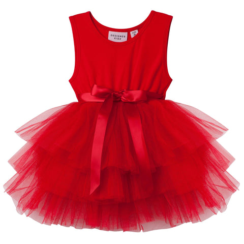 MY FIRST TUTU S/S - RED