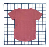 Branded Tee- Rust