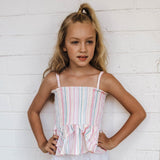Sorbet Stripe 2 in 1 Shirred Top/skirt