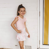 Sorbet Stripe 2 in 1 Shirred Top/skirt